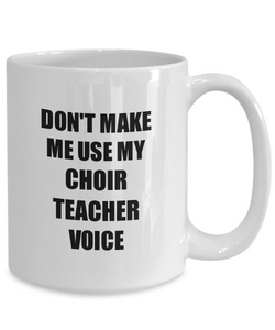 Choir Teacher Mug Coworker Gift Idea Funny Gag For Job Coffee Tea Cup-Coffee Mug