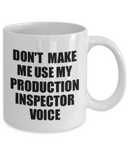 Load image into Gallery viewer, Production Inspector Mug Coworker Gift Idea Funny Gag For Job Coffee Tea Cup Voice-Coffee Mug