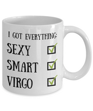 Load image into Gallery viewer, Virgo Astrology Mug Astrological Sign Sexy Smart Funny Gift for Humor Novelty Ceramic Tea Cup-Coffee Mug