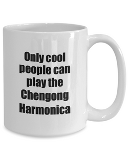 Chengong Harmonica Player Mug Musician Funny Gift Idea Gag Coffee Tea Cup-Coffee Mug