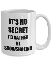 Load image into Gallery viewer, Snowshoeing Mug Sport Fan Lover Funny Gift Idea Novelty Gag Coffee Tea Cup-Coffee Mug