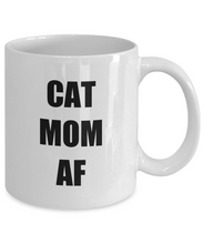 Load image into Gallery viewer, Cat Mom Af Mug Funny Gift Idea for Novelty Gag Coffee Tea Cup-[style]