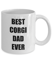 Load image into Gallery viewer, Corgi Dad Mug Funny Gift Idea for Novelty Gag Coffee Tea Cup-Coffee Mug