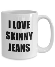 Load image into Gallery viewer, I Love Skinny Jeans Mug Funny Gift Idea Novelty Gag Coffee Tea Cup-Coffee Mug