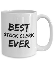 Load image into Gallery viewer, Stock Clerk Mug Best Ever Funny Gift for Coworkers Novelty Gag Coffee Tea Cup-Coffee Mug