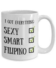 Load image into Gallery viewer, Filipino Coffee Mug Philippines Pride Sexy Smart Funny Gift for Humor Novelty Ceramic Tea Cup-Coffee Mug