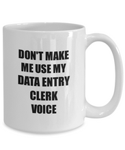Load image into Gallery viewer, Data Entry Clerk Mug Coworker Gift Idea Funny Gag For Job Coffee Tea Cup-Coffee Mug