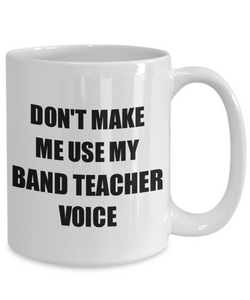 Band Teacher Mug Coworker Gift Idea Funny Gag For Job Coffee Tea Cup-Coffee Mug