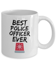 Load image into Gallery viewer, Police Officer Mug Best Ever Funny Gift for Coworkers Novelty Gag Coffee Tea Cup-Coffee Mug