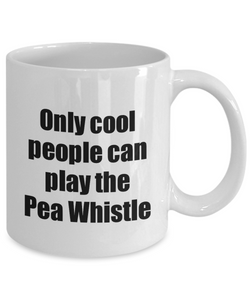 Pea Whistle Player Mug Musician Funny Gift Idea Gag Coffee Tea Cup-Coffee Mug