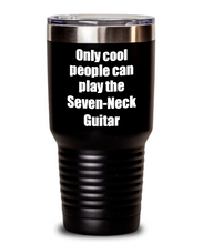 Load image into Gallery viewer, Funny Seven-Neck Guitar Player Tumbler Musician Gift Idea Gag Insulated with Lid Stainless Steel Cup-Tumbler