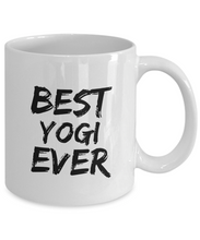 Load image into Gallery viewer, Yogi Mug Best Ever Funny Gift for Coworkers Novelty Gag Coffee Tea Cup-Coffee Mug
