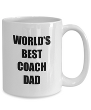 Load image into Gallery viewer, Coach Dad Mug Funny Gift Idea for Novelty Gag Coffee Tea Cup-[style]
