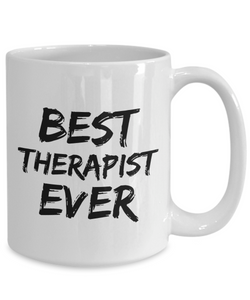 Therapist Mug Best Massage Body Mental Ever Funny Gift for Coworkers Novelty Gag Coffee Tea Cup-Coffee Mug