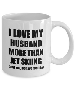 Jet Skiing Wife Mug Funny Valentine Gift Idea For My Spouse Lover From Husband Coffee Tea Cup-Coffee Mug