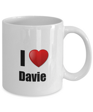 Load image into Gallery viewer, Davie Mug I Love City Lover Pride Funny Gift Idea for Novelty Gag Coffee Tea Cup-Coffee Mug