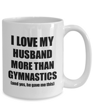 Load image into Gallery viewer, Gymnastics Wife Mug Funny Valentine Gift Idea For My Spouse Lover From Husband Coffee Tea Cup-Coffee Mug