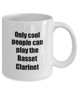 Basset Clarinet Player Mug Musician Funny Gift Idea Gag Coffee Tea Cup-Coffee Mug