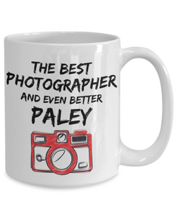 Paley Photographer Coffee Mug Best Funny Gift for Photo Lover Humor Novelty Ceramic Tea Cup-Coffee Mug