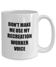 Load image into Gallery viewer, Recreation Worker Mug Coworker Gift Idea Funny Gag For Job Coffee Tea Cup-Coffee Mug