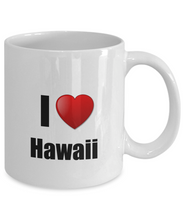 Load image into Gallery viewer, Hawaii Mug I Love State Lover Pride Funny Gift Idea for Novelty Gag Coffee Tea Cup-Coffee Mug