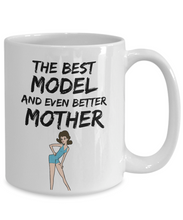 Load image into Gallery viewer, Model Mom Mug - Best Fashion Model Mother Ever - Funny Gift for Mannequin Mama-Coffee Mug