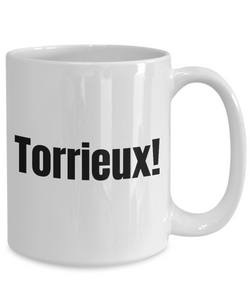 Torrieux Mug Quebec Swear In French Expression Funny Gift Idea for Novelty Gag Coffee Tea Cup-Coffee Mug