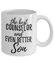 Load image into Gallery viewer, Counselor Son Funny Gift Idea for Child Coffee Mug The Best And Even Better Tea Cup-Coffee Mug
