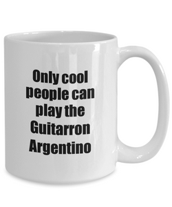 Guitarron Argentino Player Mug Musician Funny Gift Idea Gag Coffee Tea Cup-Coffee Mug