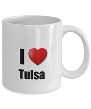 Load image into Gallery viewer, Tulsa Mug I Love City Lover Pride Funny Gift Idea for Novelty Gag Coffee Tea Cup-Coffee Mug