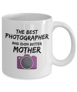 Funny Photographer Mom Mug Best Mother Coffee Cup-Coffee Mug