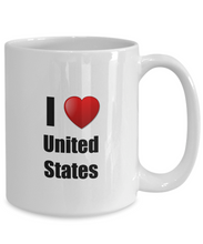 Load image into Gallery viewer, United States Mug I Love Funny Gift Idea For Country Lover Pride Novelty Gag Coffee Tea Cup-Coffee Mug