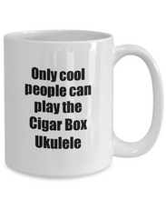 Load image into Gallery viewer, Cigar Box Ukulele Player Mug Musician Funny Gift Idea Gag Coffee Tea Cup-Coffee Mug