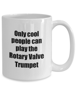 Rotary Valve Trumpet Player Mug Musician Funny Gift Idea Gag Coffee Tea Cup-Coffee Mug