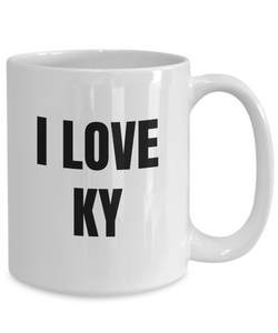 I Love Ky Mug Funny Gift Idea Novelty Gag Coffee Tea Cup-Coffee Mug