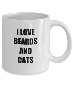 Cat Beard Mug Lover Funny Gift Idea for Novelty Gag Coffee Tea Cup-[style]