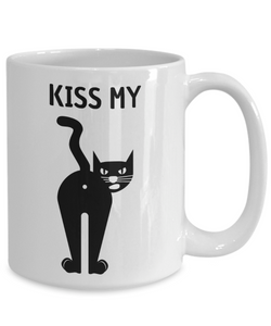 Cat Butt Mug Rude Funny Gift Idea for Novelty Gag Coffee Tea Cup-[style]
