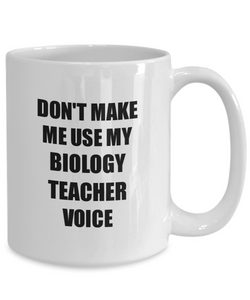 Biology Teacher Mug Coworker Gift Idea Funny Gag For Job Coffee Tea Cup-Coffee Mug
