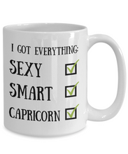 Load image into Gallery viewer, Capricorn Astrology Mug Astrological Sign Sexy Smart Funny Gift for Humor Novelty Ceramic Tea Cup-Coffee Mug