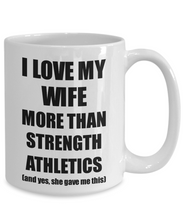 Load image into Gallery viewer, Strength Athletics Husband Mug Funny Valentine Gift Idea For My Hubby Lover From Wife Coffee Tea Cup-Coffee Mug