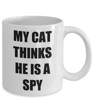 Load image into Gallery viewer, Spy Cat Mug Funny Gift Idea for Novelty Gag Coffee Tea Cup-Coffee Mug