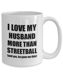 Streetball Wife Mug Funny Valentine Gift Idea For My Spouse Lover From Husband Coffee Tea Cup-Coffee Mug