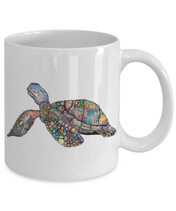 Turtle lover mug-Coffee Mug