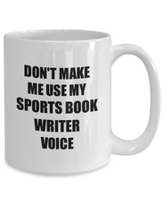 Load image into Gallery viewer, Sports Book Writer Mug Coworker Gift Idea Funny Gag For Job Coffee Tea Cup-Coffee Mug