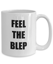 Load image into Gallery viewer, Cat Blep Mug Funny Gift Idea for Novelty Gag Coffee Tea Cup-Coffee Mug