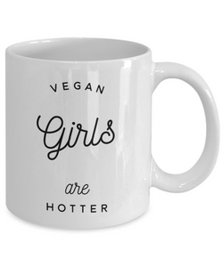 Funny Vegan Mug for Girls-Coffee Mug