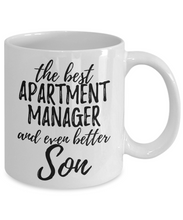 Load image into Gallery viewer, Apartment Manager Son Funny Gift Idea for Child Coffee Mug The Best And Even Better Tea Cup-Coffee Mug