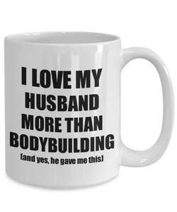 Bodybuilding Wife Mug Funny Valentine Gift Idea For My Spouse Lover From Husband Coffee Tea Cup-Coffee Mug