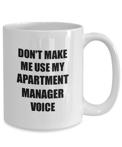 Apartment Manager Mug Coworker Gift Idea Funny Gag For Job Coffee Tea Cup-Coffee Mug