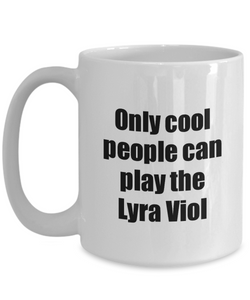 Lyra Viol Player Mug Musician Funny Gift Idea Gag Coffee Tea Cup-Coffee Mug